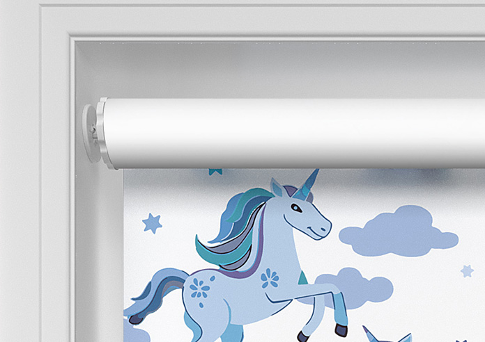 Unicorn Magic, Blue - Twist&Fit Roller Blind - Image 9